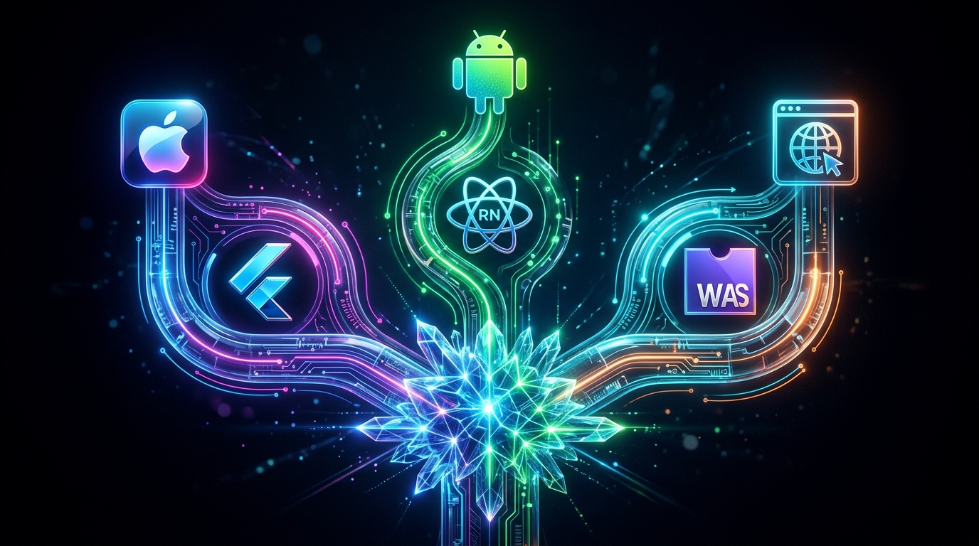 Cross-Platform App Development Guide: Flutter, React Native and WASM